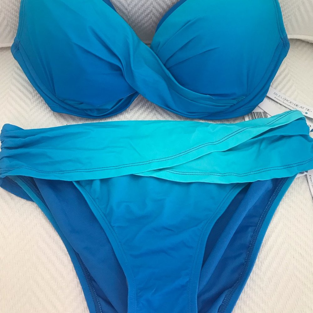 Rod Beattie Bleu Swimsuit